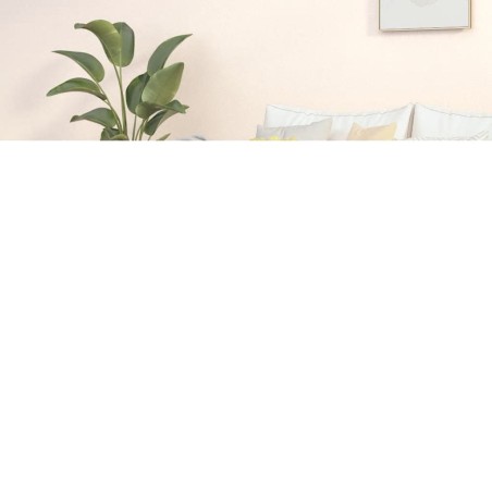 vidaXL Mesa de centro madera contrachapada negro 80x80x36,5 cm