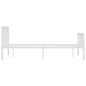 vidaXL Estructura de cama de metal blanco 160x200 cm vidaXL Estructura de cama de metal blanco 160x200 cm