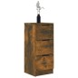 vidaXL Aparador madera contrachapada color roble ahumado 30x30x70 cm vidaXL Aparador madera contrachapada color roble ahumado 30x30x70 cm