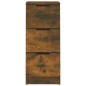 vidaXL Aparador madera contrachapada color roble ahumado 30x30x70 cm vidaXL Aparador madera contrachapada color roble ahumado 30x30x70 cm