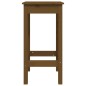 vidaXL Taburetes 2 uds madera maciza de pino marrón miel 40x40x78 cm vidaXL Taburetes 2 uds madera maciza de pino marrón miel 40x40x78 cm