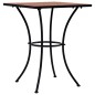 vidaXL Mesa de mosaico para cafetería cerámica terracota 60 cm vidaXL Mesa de mosaico para cafetería cerámica terracota 60 cm