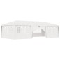 vidaXL Carpa profesional para fiestas con paredes blanco 90 g/m² 4x9 m vidaXL Carpa profesional para fiestas con paredes blanco 90 g/m² 4x9 m
