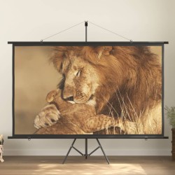 vidaXL Pantalla de proyección con trípode 100" 16:9