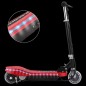 vidaXL Patinete eléctrico con LED rojo 120 W vidaXL Patinete eléctrico con LED rojo 120 W