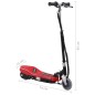 vidaXL Patinete eléctrico con LED rojo 120 W vidaXL Patinete eléctrico con LED rojo 120 W