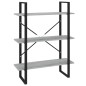 vidaXL Estantería madera contrachapada gris Sonoma 80x30x105 cm vidaXL Estantería madera contrachapada gris Sonoma 80x30x105 cm