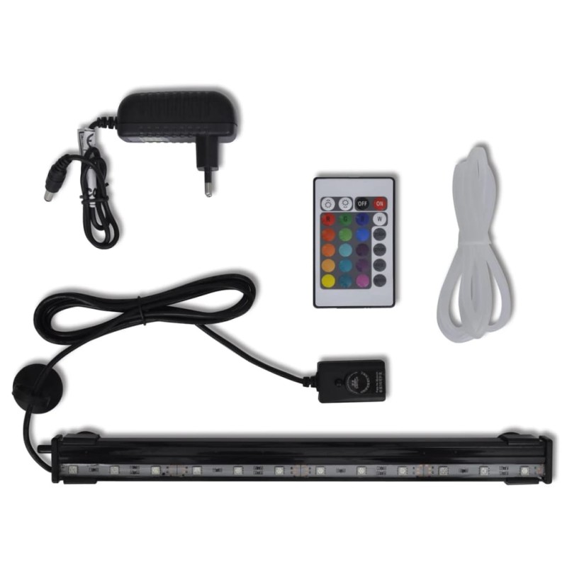 vidaXL Lámpara sumergible LED de burbujas para acuario RGB 32 cm vidaXL Lámpara sumergible LED de burbujas para acuario RGB 32 cm