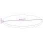 vidaXL Tablero de mesa de bambú Ø80x2,5 cm vidaXL Tablero de mesa de bambú Ø80x2,5 cm