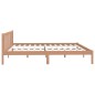 vidaXL Estructura de cama madera maciza pino marrón miel 200x200 cm