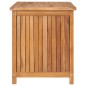 vidaXL Caja de almacenaje de jardín madera maciza de teca 90x50x58 cm vidaXL Caja de almacenaje de jardín madera maciza de teca 90x50x58 cm