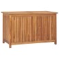 vidaXL Caja de almacenaje de jardín madera maciza de teca 90x50x58 cm vidaXL Caja de almacenaje de jardín madera maciza de teca 90x50x58 cm