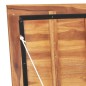 vidaXL Caja de almacenaje de jardín madera maciza de teca 90x50x58 cm vidaXL Caja de almacenaje de jardín madera maciza de teca 90x50x58 cm