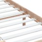 vidaXL Estructura de cama doble de madera maciza 135x190 cm