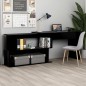 vidaXL Escritorio de esquina madera contrachapada negro 200x50x76 cm vidaXL Escritorio de esquina madera contrachapada negro 200x50x76 cm