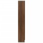 vidaXL Vitrina madera contrachapada roble marrón 82,5x30,5x185,5 cm