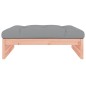 vidaXL Taburete de jardín madera maciza de abeto Douglas 120x80 cm