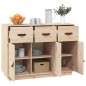 vidaXL Aparador madera maciza de pino 100x40x75 cm vidaXL Aparador madera maciza de pino 100x40x75 cm