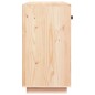 vidaXL Aparador madera maciza de pino 100x40x75 cm vidaXL Aparador madera maciza de pino 100x40x75 cm