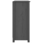vidaXL Aparador de madera maciza de pino gris 70x35x80 cm vidaXL Aparador de madera maciza de pino gris 70x35x80 cm