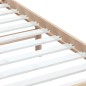 vidaXL Estructura de cama madera maciza de pino 100x200 cm