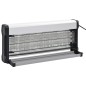 vidaXL Lámpara antimosquitos de aluminio y ABS negro 60 W vidaXL Lámpara antimosquitos de aluminio y ABS negro 60 W