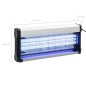 vidaXL Lámpara antimosquitos de aluminio y ABS negro 60 W vidaXL Lámpara antimosquitos de aluminio y ABS negro 60 W