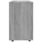 vidaXL Mesa auxiliar madera contrachapada gris Sonoma 70x35x55 cm vidaXL Mesa auxiliar madera contrachapada gris Sonoma 70x35x55 cm