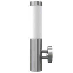 vidaXL Lámpara de pared RVS para interior y exterior impermeable