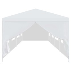 vidaXL Marquesina de jardín 3x12 m blanca