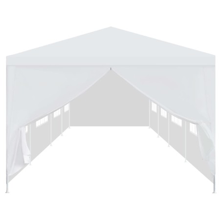 vidaXL Marquesina de jardín 3x12 m blanca