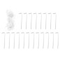 vidaXL Marquesina de jardín 3x12 m blanca vidaXL Marquesina de jardín 3x12 m blanca