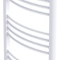 vidaXL Radiador toallero de baño con rieles curvados 500 x 764 mm vidaXL Radiador toallero de baño con rieles curvados 500 x 764 mm
