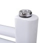 vidaXL Radiador toallero de baño con rieles curvados 500 x 764 mm vidaXL Radiador toallero de baño con rieles curvados 500 x 764 mm