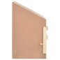 vidaXL Ponedero para gallinas 4 compartimentos madera pino 93x40x65 cm