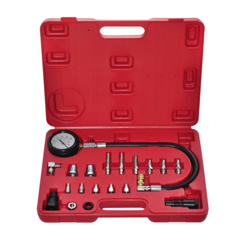 vidaXL Kit de comprobación de compresión de motor diésel 20 piezas vidaXL Kit de comprobación de compresión de motor diésel 20 piezas