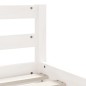 vidaXL Estructura cama niños con cajones madera pino blanco 90x200 cm vidaXL Estructura cama niños con cajones madera pino blanco 90x200 cm