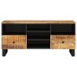 vidaXL Mueble de TV madera mango y madera de ingeniería 100x33x46 cm