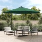 vidaXL Sombrilla voladiza 3,5 m verde vidaXL Sombrilla voladiza 3,5 m verde