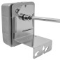 vidaXL Espetón para asados y barbacoa con motor acero 1000 mm vidaXL Espetón para asados y barbacoa con motor acero 1000 mm