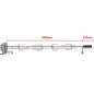 vidaXL Espetón para asados y barbacoa con motor acero 1000 mm vidaXL Espetón para asados y barbacoa con motor acero 1000 mm