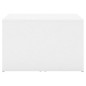 vidaXL Set mesas de centro apilables madera contrachapada 60x60x38 cm vidaXL Set mesas de centro apilables madera contrachapada 60x60x38 cm