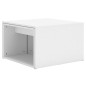 vidaXL Set mesas de centro apilables madera contrachapada 60x60x38 cm vidaXL Set mesas de centro apilables madera contrachapada 60x60x38 cm