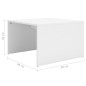 vidaXL Set mesas de centro apilables madera contrachapada 60x60x38 cm vidaXL Set mesas de centro apilables madera contrachapada 60x60x38 cm