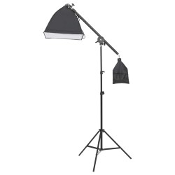 vidaXL Kit de iluminación de estudio con trípode y softbox