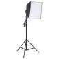 vidaXL Kit de iluminación de estudio con trípode y softbox vidaXL Kit de iluminación de estudio con trípode y softbox