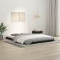 vidaXL Estructura de cama madera maciza de pino negro 140x200 cm vidaXL Estructura de cama madera maciza de pino negro 140x200 cm