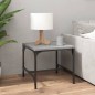 vidaXL Mesa auxiliar de madera contrachapada gris Sonoma 40x40x35 cm vidaXL Mesa auxiliar de madera contrachapada gris Sonoma 40x40x35 cm