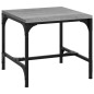 vidaXL Mesa auxiliar de madera contrachapada gris Sonoma 40x40x35 cm vidaXL Mesa auxiliar de madera contrachapada gris Sonoma 40x40x35 cm