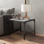 vidaXL Mesa auxiliar de madera contrachapada gris Sonoma 40x40x35 cm vidaXL Mesa auxiliar de madera contrachapada gris Sonoma 40x40x35 cm
